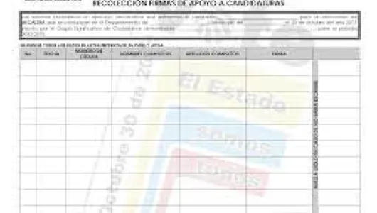 En 10 municipios de Caldas recogen firmas para alcaldías