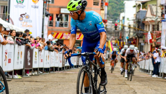 Dídier Chaparro es quinto a 34 segundos en la Vuelta al Tolima