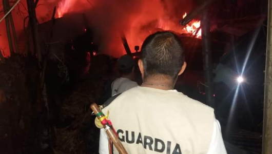 Reportan incendio de un trapiche en límites entre Supía y Riosucio (Caldas)