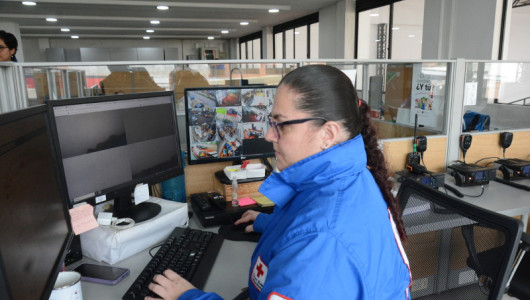 Central de Información y Telecomunicaciones de la Cruz Roja, lista para la emergencia