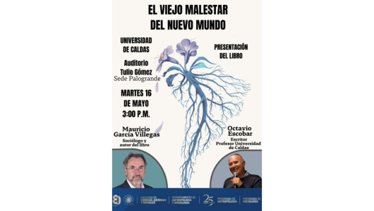 Esta tarde será el lanzamiento del libro El viejo malestar del nuevo mundo 