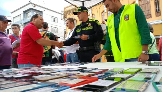Ya van 513 celulares recuperados en este año en Manizales