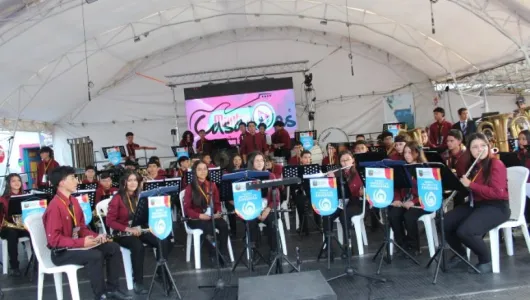 Sigue el sonar de bandas estudiantiles en el Festival de Bandas en Belalcázar 