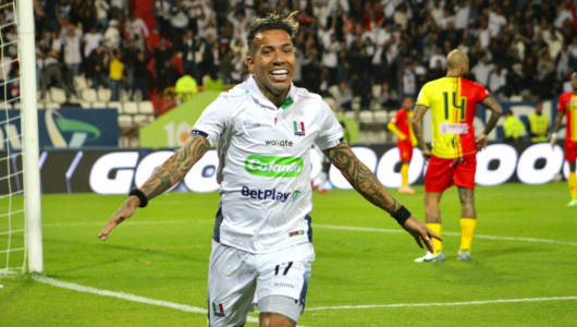 Dayro Moreno, máximo goleador del clásico cafetero, le da la victoria 1-0 al Once Caldas