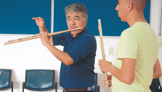 Estudiantes de música, a la batuta de los expertos en las clases magistrales en el Cima