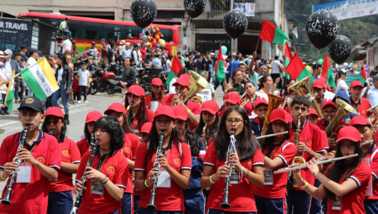 Tres corregimientos exaltaron el Festival de Bandas Estudiantiles en Pensilvania (Caldas)