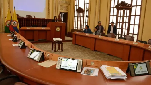 Así quedó el tarjetón para votar a la Asamblea de Caldas en las elecciones del 2023