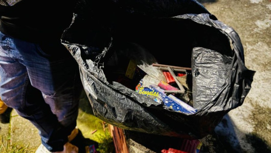 Decomisan material pirotécnico en la celebración de la noche de las velitas en Manizales 