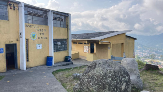 Sin traslado de la sede A sigue el riesgo para la Institución Educativa Pablo Sexto
