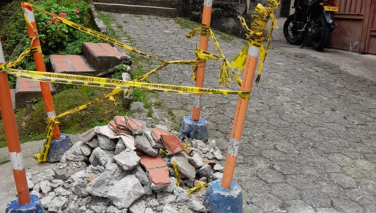 Piden el retiro de escombros en el barrio La Arboleda de Manizales
