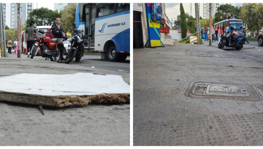 Reponen tapa de medidor de agua en Manizales