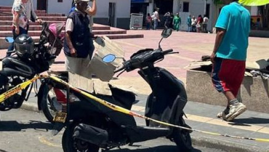 Le pagó al cuidador y se robó una moto en Anserma