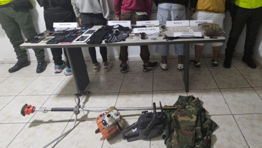 Tras captura de ladrones en vías, Anserma (Caldas) espera resultados contra microtráfico