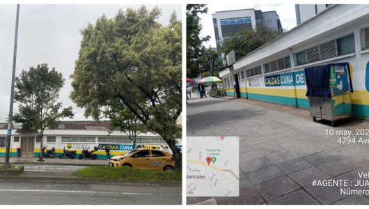 Despejan andén de la Secretaría del Deporte de Caldas