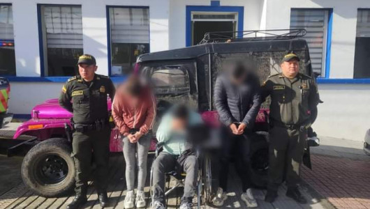 Tres manizaleños habrían robado campero en Herveo (Tolima)