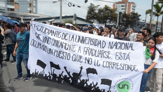 Paro en la Universidad Nacional causa incertidumbre académica