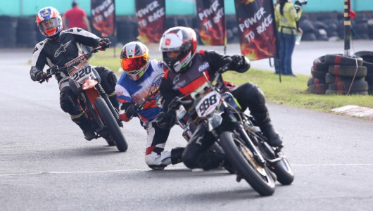 El caldense Mateo Castellanos fue la gran figura en la Válida Nacional de Motovelocidad