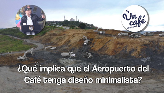Aerocafé minimalista: propuesta de Petro e interrogantes de Caldas, en Un Café americano