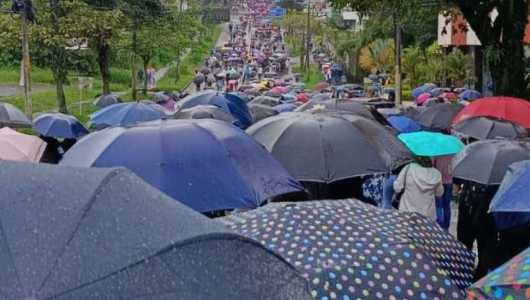 Eje Cafetero vivió paro de maestros, se viene el de los trabajadores de la educación
