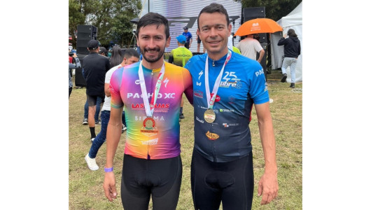 El ciclomontañismo caldense se alzó con tres títulos en la Válida de la Copa Colombia