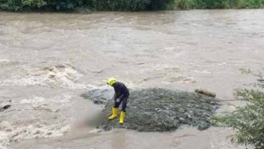 Pareja se ahogó al tratar de cruzar río en Pueblo Rico (Risaralda)