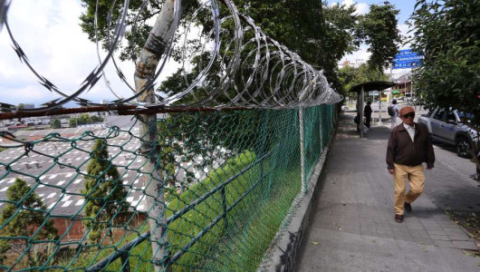 Instalan alambre de púas en el barrio Milán sin condiciones mínimas de seguridad   