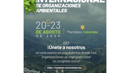 1° Congreso Internacional de Organizaciones Ambientales será en Manizales, conozca cuándo