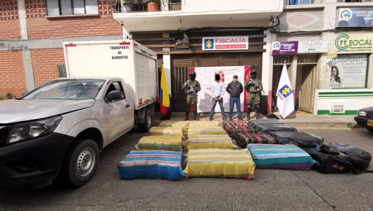 Incautan marihuana de disidencias de las Farc en Caldas