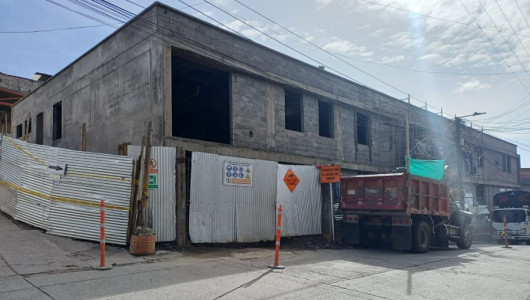 Sin problemas con el muro de la nueva estación de Policía en Pensilvania (Caldas)