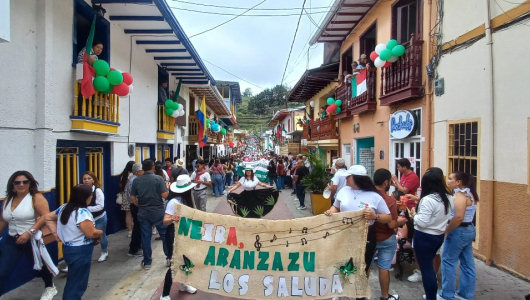 Video: Neira (Caldas) respira música con el Festival de Bandas Estudiantiles 