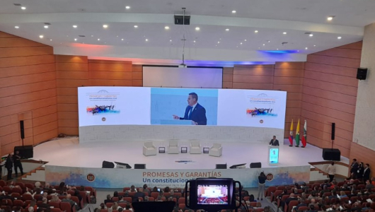 Corte Constitucional en Manizales: destacan la solidez de las instituciones en Colombia