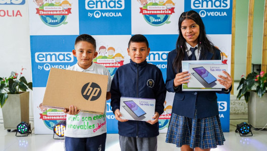 Niños manizaleños fueron premiados por Emas: destacan al explorar el poder de la energía