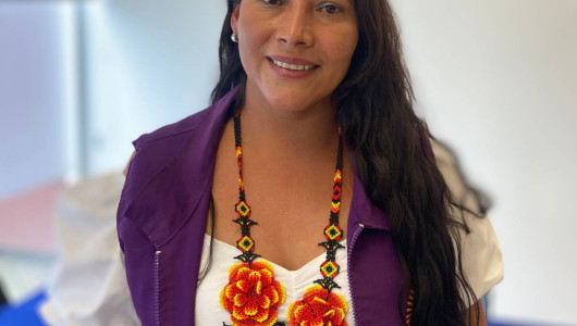 Beatriz Uchima, una mujer indígena que sobresale con la unión y acompañamiento femenino 