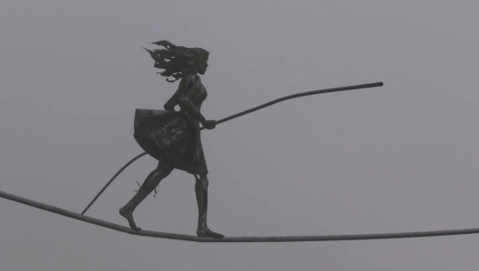 Desmontan la icónica escultura 'Malabares' de Bellas Artes, en Manizales: ¿por qué?