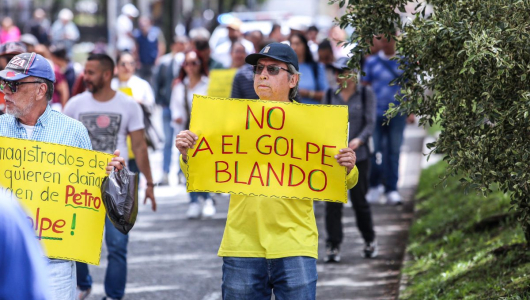Video: en Manizales se unen a marcha nacional a favor del Gobierno Petro y sus reformas