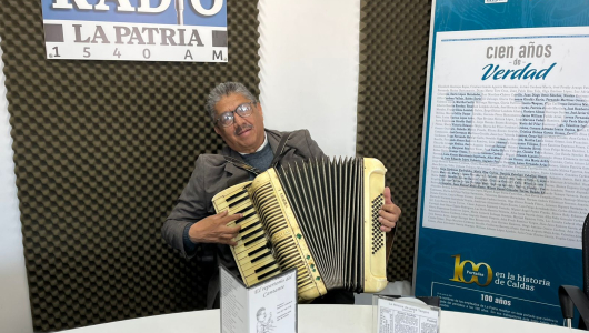Todo lo que soy es por la música y mi padre: artista manizaleño, Roberto Londoño   