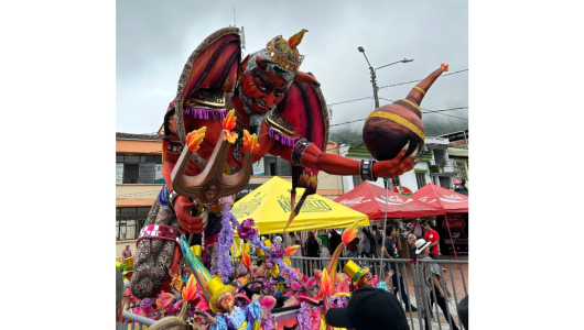 Adiós al Carnaval de Riosucio: quema del diablo, la actividad central de este miércoles