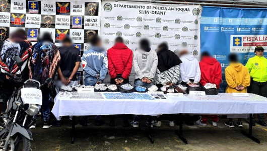 Duro golpe a el Mesa en Antioquia, banda que se extiende hasta el norte de Caldas