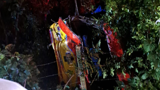 10 heridos en accidente de bus que cubría ruta Bogotá - Manizales