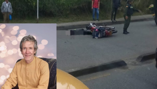 Este es el estado de salud del dueño de empresa de domicilios que se accidentó en moto en Manizales