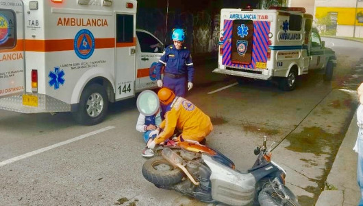 A motociclista accidentado le negaron atención en dos hospitales de Manizales