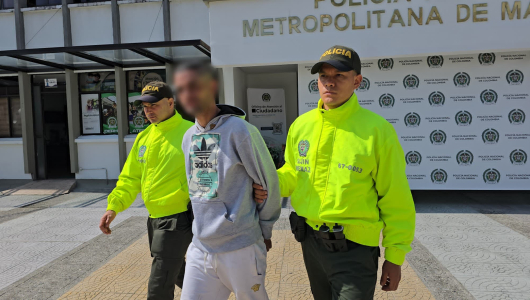 Tiene 26 anotaciones y 5 condenas: Por un nuevo delito lo capturaron en Manizales