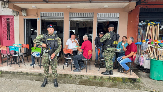 El Ejército Nacional adelanta campaña contra la extorsión en el Oriente de Caldas
