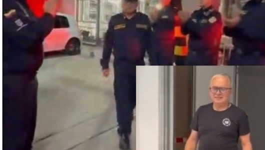 "De donde la gente sale de huida, nosotros entramos con valentía": Vargas se despide de Bomberos de Manizales