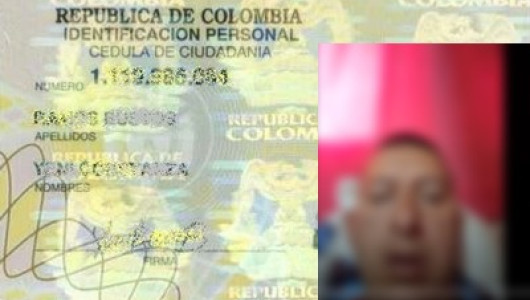 Identificarse con la cédula de otro lo metió en líos en Manizales