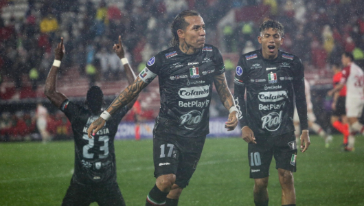 ¡A cuartos de final! Once Caldas venció a Huracán con doblete de Dayro Moreno y avanzó en la Copa Sudamericana