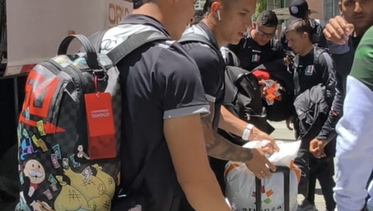 Jugadores del Once Caldas volvieron a Manizales y dicen que el partido ante Huracán será para recordar siempre