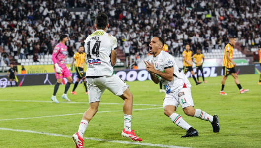 ¡El clásico es del Once Caldas! El Blanco le ganó al Deportivo Pereira a pesar de tener un expulsado