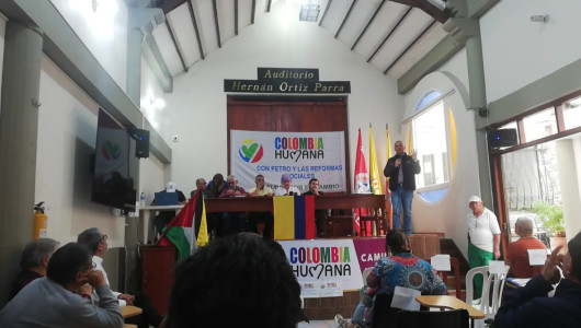 En Colombia Humana respaldan a Dione Astudillo, quien agredió físicamente a delega caldense de 67 años de edad