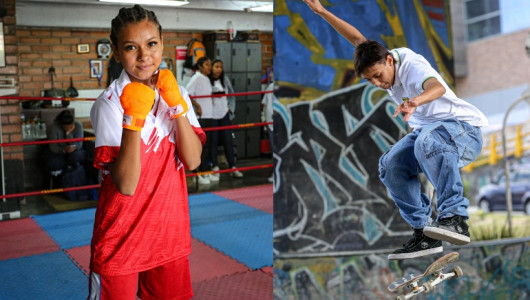 Nini Johana y Joss Owen, figuras de La Dorada y Chinchiná en finales intercolegiadas de Caldas en Manizales